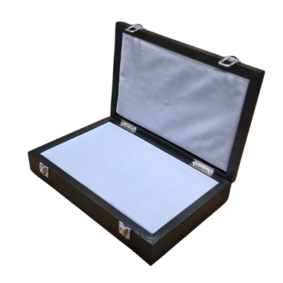 Black Handgun Display Case